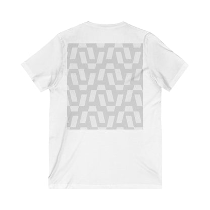 Unisex Jersey Short Sleeve V-Neck Tee